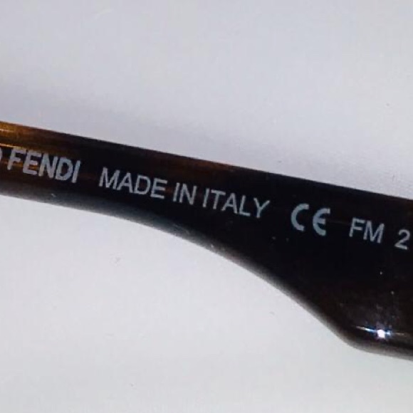 FENDI OVERSIZE SUNGLASSES FF0432GS 086QR DARK HAVANA/GOLD - Picture 10 of 13